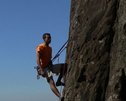 Team Rock Climbing Activity