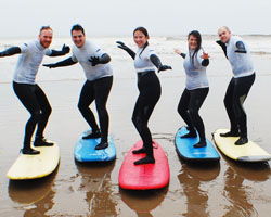 Team Surfing Activity